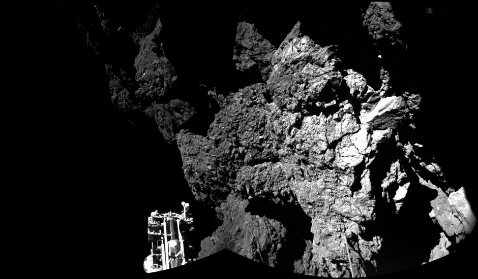 Philae welcome to a comet